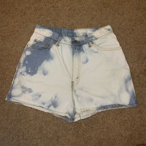 vintage high rise levi shorts